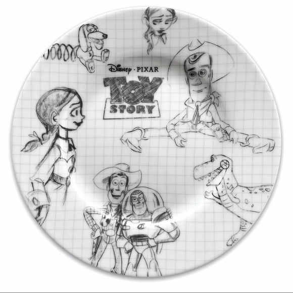 Disney / R Squared Other - Disney Pixar Toy Story Sketchbook Salad Plate 8”